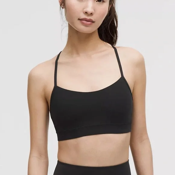Lululemon Black Flow Y Bra - Picture 1 of 4